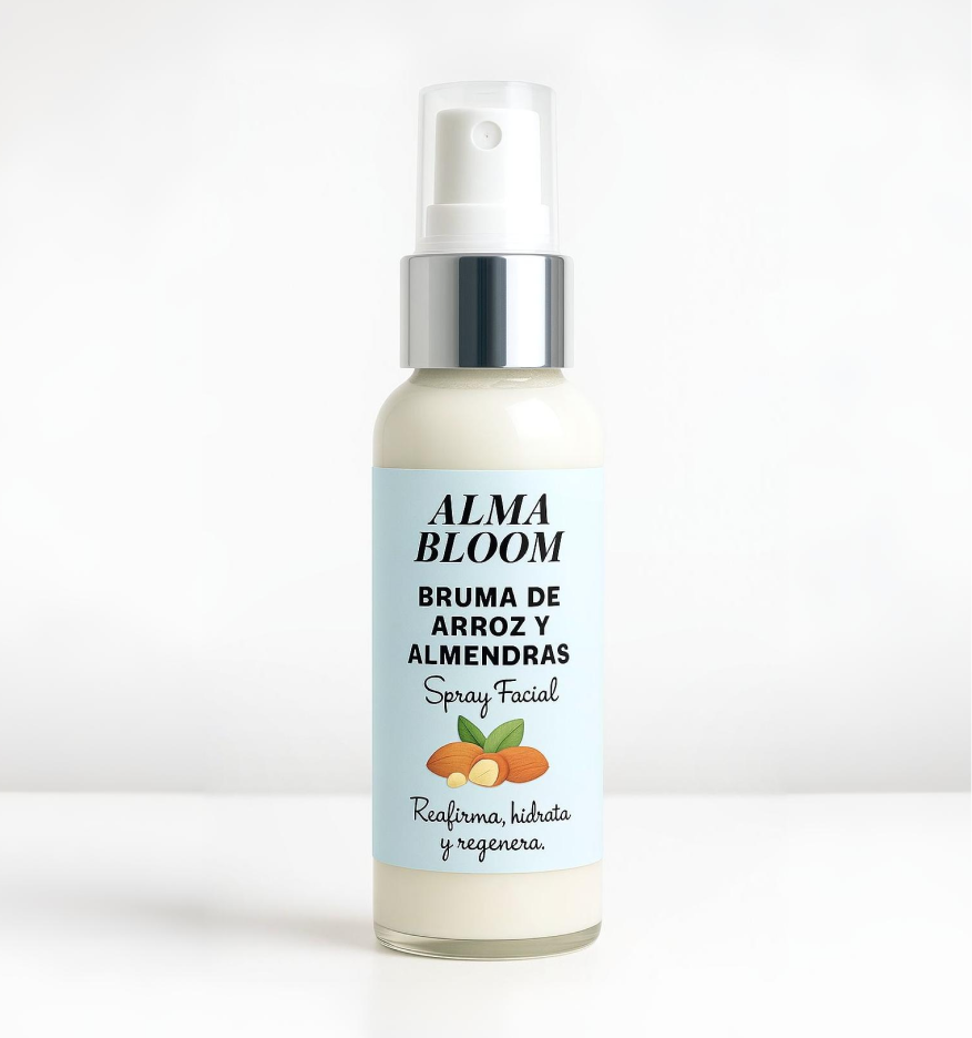 Bruma de Arroz y Almendras con Colágeno - Spray Facial