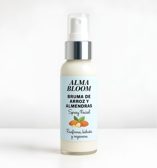 Bruma de Arroz y Almendras con Colágeno - Spray Facial